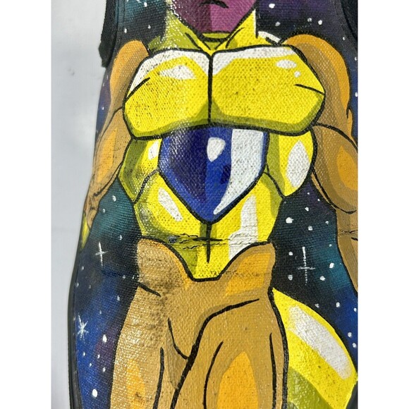 Vans Classic Slip-On Custom Painted Dragonball Z Theme Size 10.5 main image 4